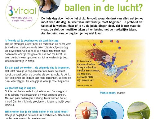 Alle ballen in de lucht